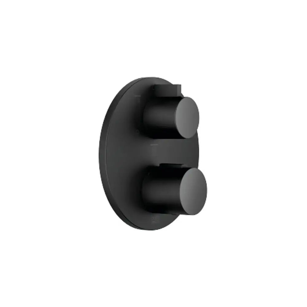 DORNBRACHT UP-Thermostat mit Dreiwege-Mengenregulierung SERIENSPEZIFISCH 36427970 Schwarz matt, 36427970-33 Galeriebild 1